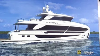 2022 Horizon FD 80 Motor Yacht - Walkaround Tour - 2021 Fort Lauderdale Boat Show