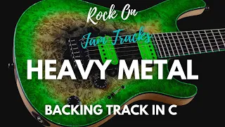 C Minor Modern Heavy Metal Guitar Backing Track