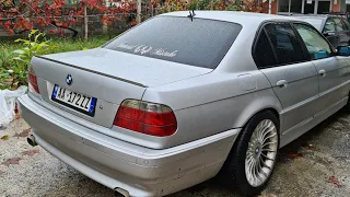 V12 5.4L BMW 750i E38 Exhaust Sound /  Review / Top Speed