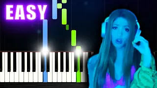 SHAKIRA || BZRP Music Sessions #53 - EASY Piano Tutorial