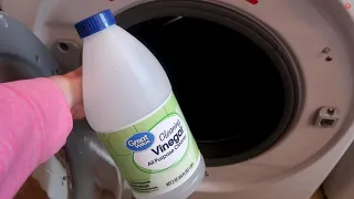 HOW TO DEEP CLEAN WASHING  MACHINE ( QUICK AND EASY) | VINEGAR AND BAKING SODA CLEANING