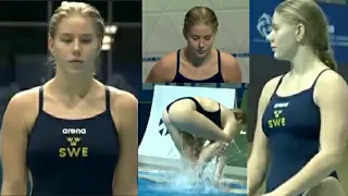 Beautiful Diver | Dietmann Mikaela (Sweden) | 1m spring board #beautifulgirl #beautifulfaces #diver