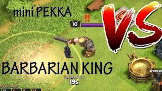 Shrink Pekka VS Barbarian King VS Shrink Barbarian King || Clash of Clans
