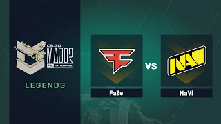 FaZe vs NaVi | Map 1 Inferno | PGL Major Antwerp 2022