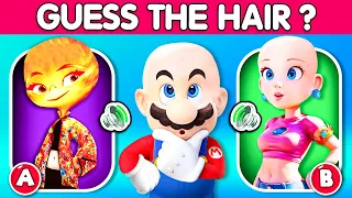 🔥💧Guess the Hair, Guess the Character's Dance by Song. You will never be able to pass this TEST