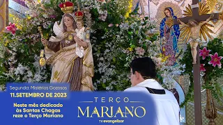 Segunda-feira: Mistérios Gozosos | Terço Mariano com @PadreManzottiOficial | 11/09/23