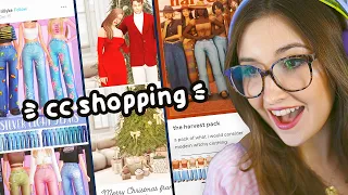 CC SHOPPING SPREE IN THE SIMS 4 🛍️