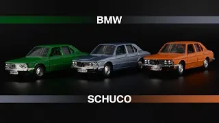 Два капота, четыре модели: BMW E12 520 || Schuco Modell || Сравнение моделей