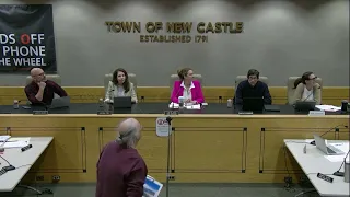 Town Board of New Castle Work Session & Meeting 10/25/22