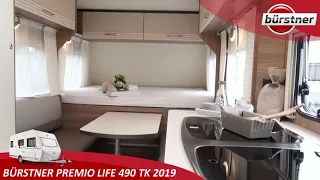 Bürstner Premio Life 490 TK 2019 | Caravan einblick und neuheiten für campisten