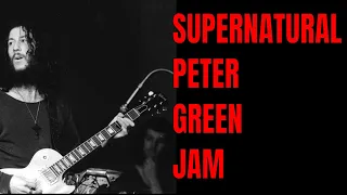 Supernatural Jam Peter Green Style Guitar Backing Track (D Minor)