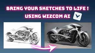 Vizcom ai tutorial - Bring your sketches to life !