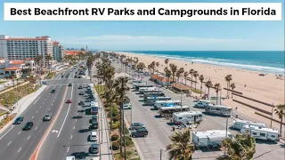 Best Beachfront RV Parks and Campgrounds in Florida