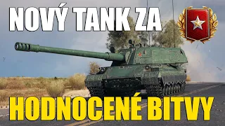 🏅 NOVÝ TANK ZA HODNOCENÉ BITVY | World of Tanks