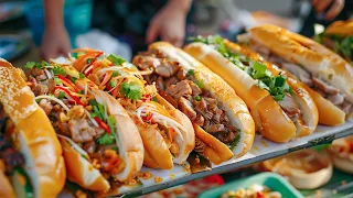 Famous Worldwide! Never get enough with Vietnamese Banh Mi/ Street Food 2024 Compilation