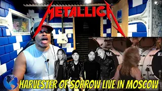 Metallica   Harvester Of Sorrow   Live in Moscow, Russia 1991 - Producer Reaction