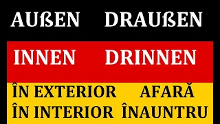 Invata Germana | DRINNEN, DRAUßEN, INNEN, AUßEN