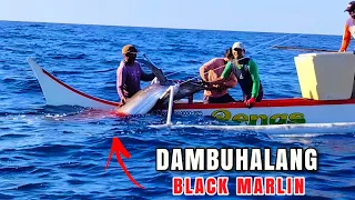 HALOS LUMUBOG NA ANG BANGKA SA NAHULING DAMBUHALANG BLACK MARLIN