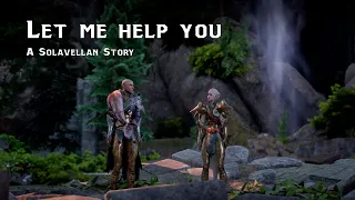 Dragon Age tribute - Let me help you  - Solas x Lavellan (A Solavellan Story)