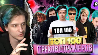 МЕЛЛШЕР СМОТРИТ: ТОП 100 ТРЕКОВ СТРИМЕРОВ ПО ПРОСМОТРАМ НА YOUTUBE | Twitch и YouTube стримеры