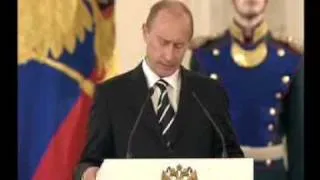 В.Путин.Церемонии вручения ГП РФ.12.06.07.Part 3