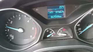 2014 ford focus kalkışta gelen ses