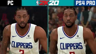 NBA 2K20 Graphics Comparison (PC vs PS4 Pro)