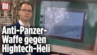 Panzer-Abwehrsystem „Stugna-P” schießt russischen Kampf-Hubschrauber ab | BILD-Lagezentrum