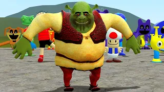 I Became Cursed Shrek 3D Memes vs All New 3D Memes In Garry's Mod