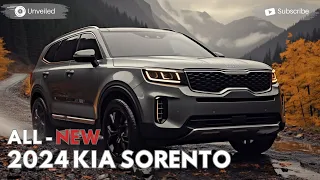 2024 Kia Sorento: The First Official Design That You Need To See !!