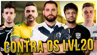 FALLEN, COLD, FER, KSCERATO E BOTLZ CONTRA OS LVL 20 NA GC!