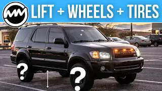 New Bilstien Lift, Wheels and Tires for My 2005 Toyota Sequoia!