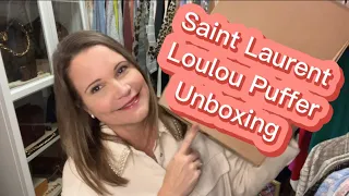 Saint Laurent Small Loulou Puffer Unboxing Video