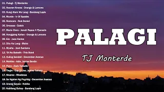Palagi - TJ Monterde (Lyric Video) | Opm Trends Playlist 2024 - New OPM Songs 2024 #1