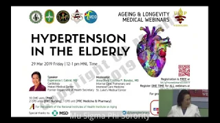 Hypertension in the Elderly by Dr. Esperanza Cabral