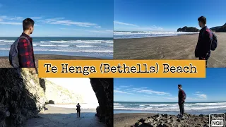 Bethells (Te Henga ) Beach, one of the most popular beaches on the western coast of Auckland, NZ
