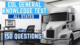 CDL General Knowledge Permit Test 2024 | REAL EXAM QUESTIONS