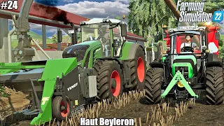 CHOPPING POPLAR and BUYING OLD DEUTZ FAHR│Haut Beyleron│FS 22│24