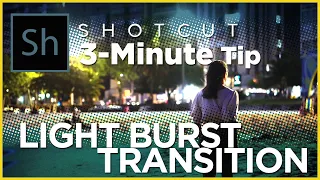 How to Apply the Light Burst Transition in 3 Minutes on Shotcut - MusicalBox Method