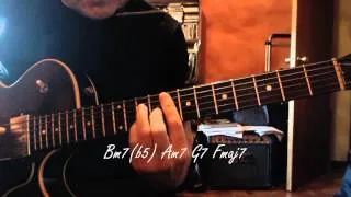 Jazz Guitar - White Christmas - Chord Melody - Chords