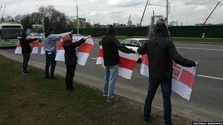 Belarusian Mini-Protests Continue On Outskirts Of Minsk