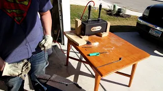 Forging Blacksmithing Tongs From Rebar