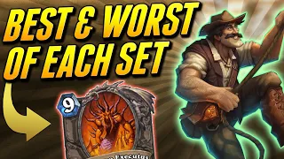 The Best & Worst Card from Each Set