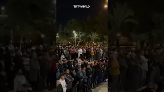 Tarawih prayers at Al Aqsa Mosque on Ramadan’s first night