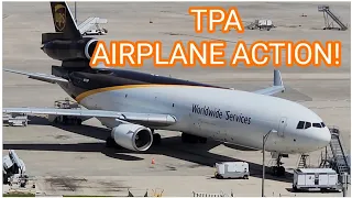 LIVE Airplane Action From TPA! BEAUTIFUL MD-11s on the Ground!