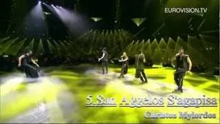 My top songs of Cyprus in Eurovision 2009-2013