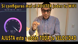 MÁS WiFi Obtén REAL velocidad en casa CAMBIA ESTO Ahorita