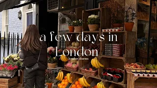 London Vlog -Notting Hill, Tate Modern, Borough Markets, Sketch Afternoon Tea & Harrods