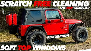 Soft Top Window Cleaning & Restoration