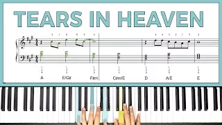 How to play 'Tears in Heaven' by Eric Clapton on the piano -- Playground Sessions